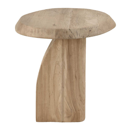 Modern European furniture - Oval Oak Side Table - www.oroa.com