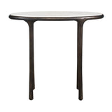 White Marble Oval Accent Table by Uttermost Ata