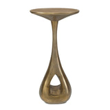 Antique Brass Indoor/Outdoor Accent Table by Uttermost Tolstoy