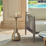 Antique Brass Indoor/Outdoor Accent Table by Uttermost Tolstoy, alternate view 2