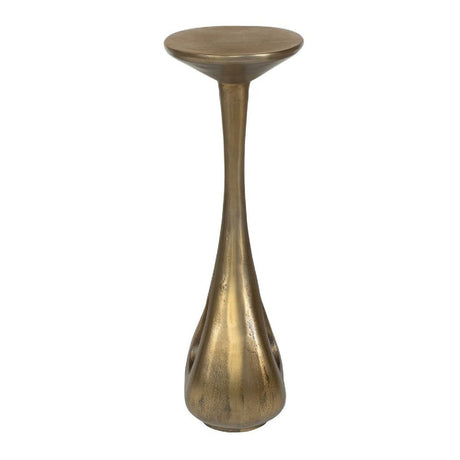 Antique Brass Indoor/Outdoor Accent Table by Uttermost Tolstoy, alternate view 4