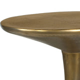 Antique Brass Indoor/Outdoor Accent Table by Uttermost Tolstoy, alternate view 6