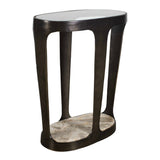 Bronze Framed Glass Accent Table by Uttermost Coronado, alternate view 3