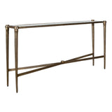Antique Brass Framed Console Table by Uttermost Amara, alternate view 3