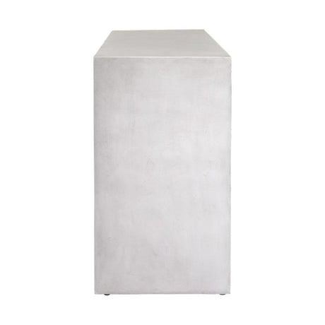 Carved Mindi Wood 4-Door Cabinet by Uttermost Brinson, alternate view 5