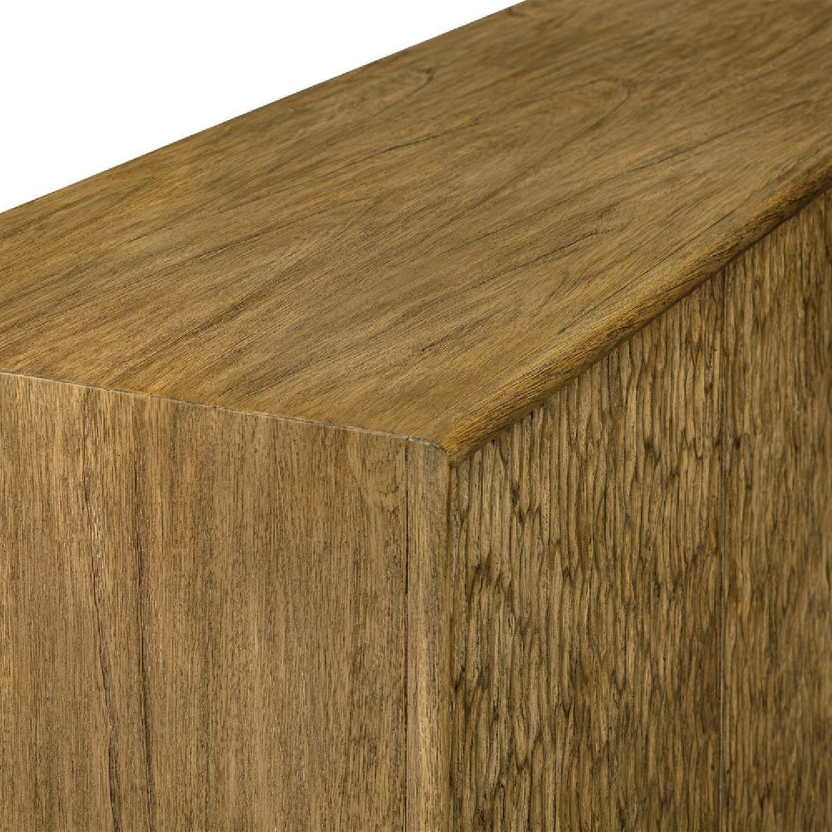 Natural Mindi Wood 4-Door Cabinet by Uttermost Stevenson, alternate view 7
