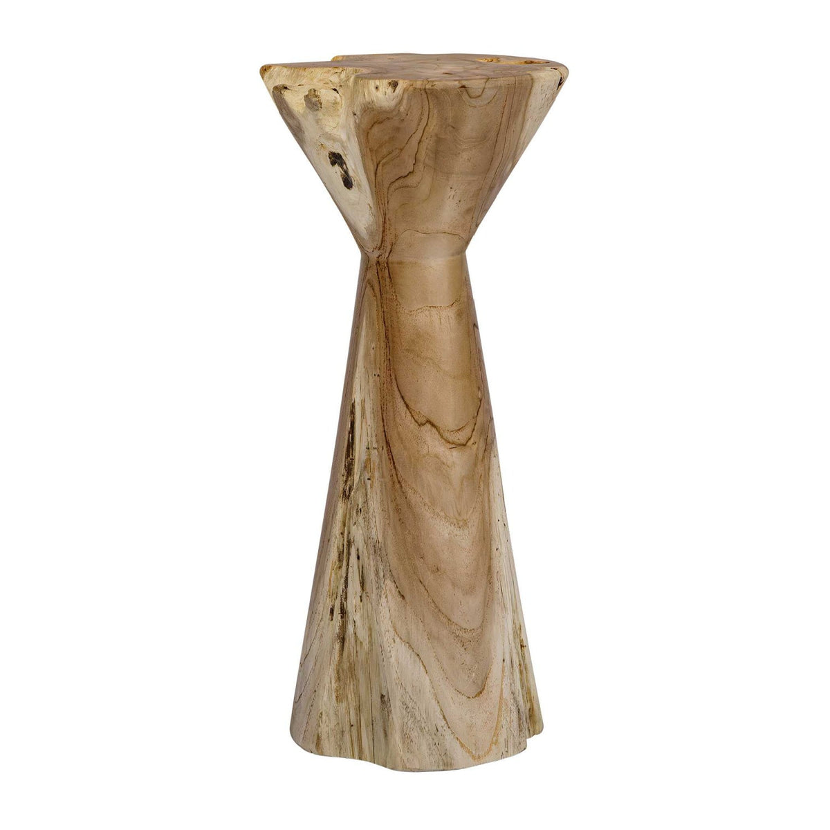 Hourglass Teak Indoor/Outdoor Drink Table by Uttermost Coastwood