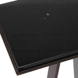 Black Marble Side Table by Uttermost Galloway, alternate view 8