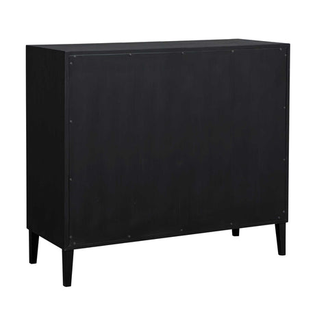 Black Wooden 2-Door Cabinet by Uttermost Andrei, alternate view 5