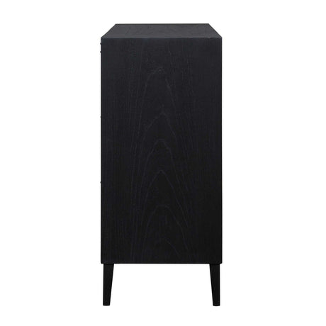 Black Wooden 2-Door Cabinet by Uttermost Andrei, alternate view 6