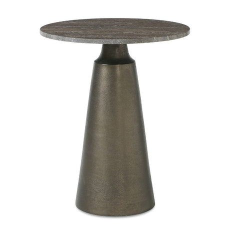 Round Bronze Indoor/Outdoor Accent Table by Uttermost Midsummer