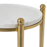 Cast Aluminum Round Accent Table | Uttermost Nahunta - www.oroa.com