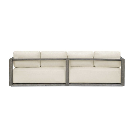 Gray Mahogany Outdoor 4-Seater Sofa by Uttermost Remsen, alternate view 6
