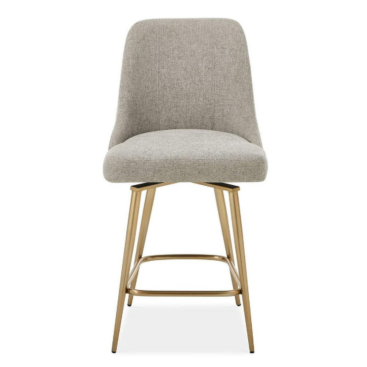 Taupe Fabric Counter Stool by Uttermost Bramwell, alternate view 3