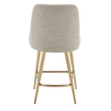 Taupe Fabric Counter Stool by Uttermost Bramwell, alternate view 6