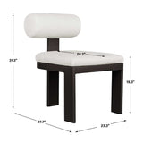Aluminum Framed Outdoor Dining Chair | Uttermost Bolster Back [- www.oroa.com