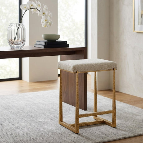 Modern European furniture - Green Fabric Counter Stool - www.oroa.com