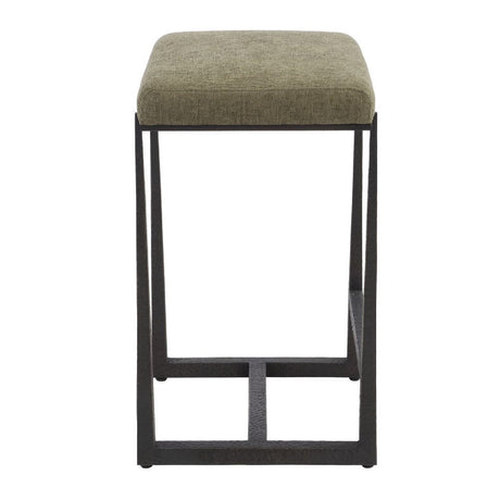 Modern European furniture - Green Fabric Counter Stool - www.oroa.com