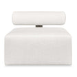 White Fabric Outdoor Sofa by Uttermost Bolster