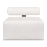 White Fabric Outdoor Sofa by Uttermost Bolster