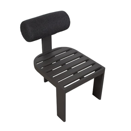 Aluminum Framed Outdoor Dining Chair | Uttermost Bolster Back [- www.oroa.com
