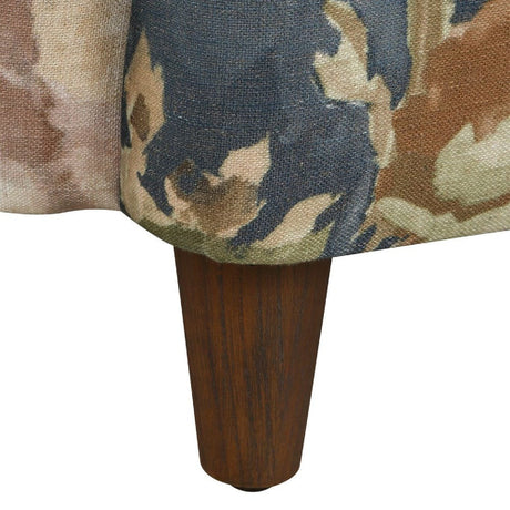 Floral Print Accent Armchair by Uttermost Lainey, alternate view 7