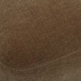 Brown Velvet Caster Dining Chair by Uttermost Outlook, alternate view 7