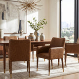 Modern European furniture - Upholstered Dining Armchair - www.oroa.com