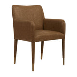 Modern European furniture - Upholstered Dining Armchair - www.oroa.com