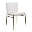 White Boucle Dining Chair by Uttermost Ascend