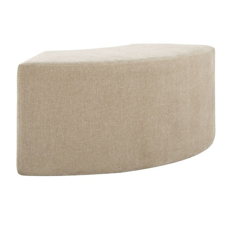 Beige Velvet Curved Bench by Uttermost Khai, alternate view 6