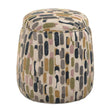 Multicolored Pattern Storage Ottoman by Uttermost Arem
