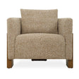 Cream Boucle 3-Legged Accent Chair by Uttermost Halligan