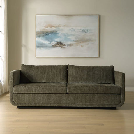 Modern European furniture - Textured Chenille Sofa - www.oroa.com