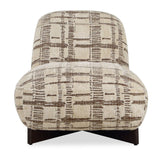Woven Chenille Accent Chair by Uttermost Evans, alternate view 3