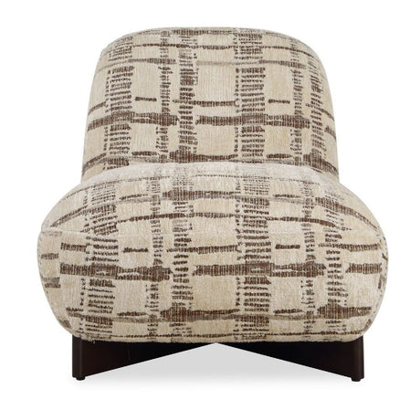 Woven Chenille Accent Chair by Uttermost Evans, alternate view 3