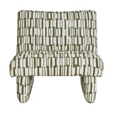 Green Patterned Accent Chair by Uttermost Willa