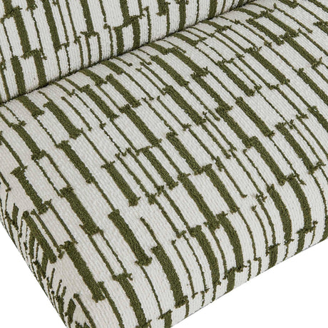 Green Patterned Accent Chair by Uttermost Willa, alternate view 6