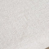 Modern European furniture - White Chenille Counter Stool - www.oroa.com