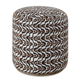 Swirl Patterned Ottoman | Uttermost Cas - www.oroa.com