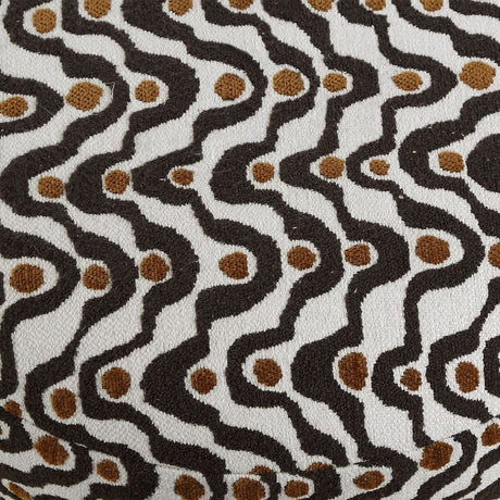 Swirl Patterned Ottoman | Uttermost Cas - www.oroa.com