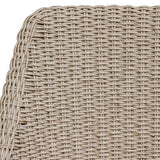 Cream Wicker Outdoor Bar Stool by Uttermost Paloma, alternate view 11