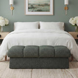 Block Tufted Bench by Uttermost Harlem, alternate view 2
