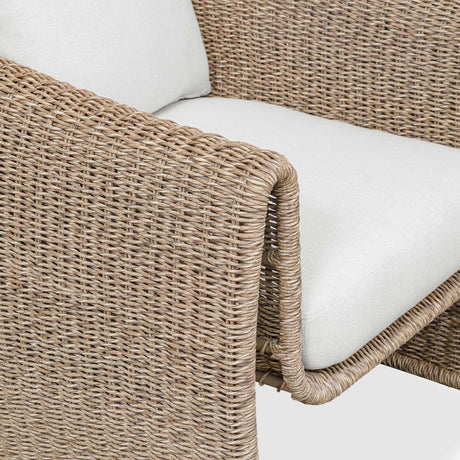 Woven Wicker Outdoor Lounge Chair | Uttermost Tropic
