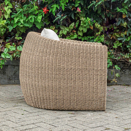 Woven Wicker Outdoor Lounge Chair | Uttermost Tropic