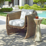 Woven Wicker Outdoor Lounge Chair | Uttermost Tropic