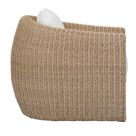 Woven Wicker Outdoor Lounge Chair | Uttermost Tropic