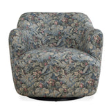 Floral Print Swivel Chair by Uttermost Ansel, alternate view 3