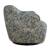 Floral Print Swivel Chair by Uttermost Ansel, alternate view 4