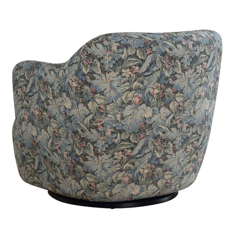 Floral Print Swivel Chair by Uttermost Ansel, alternate view 5